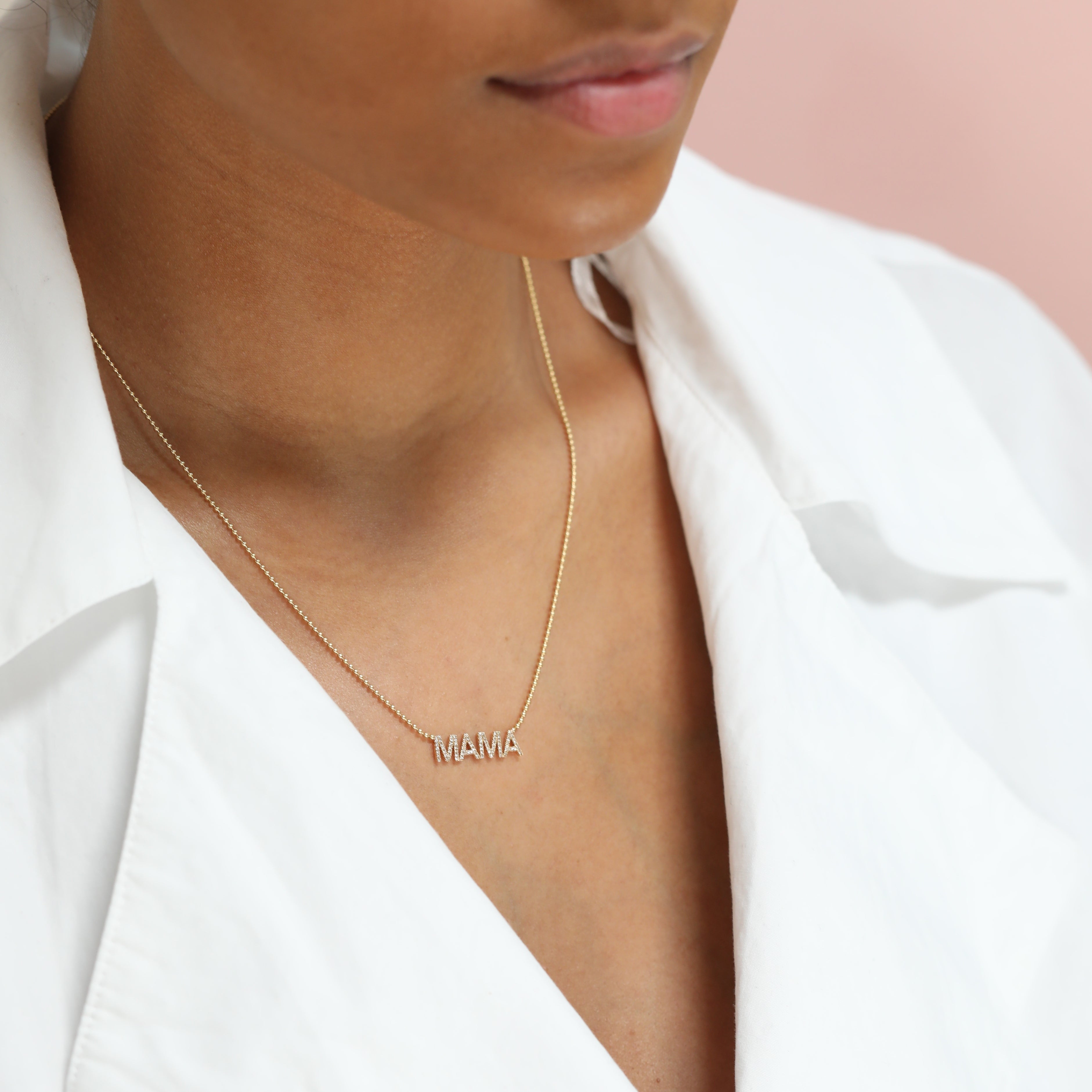 MAMA necklace 14K Gold Plated | Limited quantity | Order now → – Global  Urban Jewelry