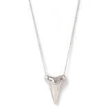 Sharktooth Necklace with Diamond Ridge