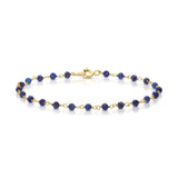 The Thistle Bouquet Bracelet on a white background. 