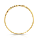 A 4 Diamond Ring on a white background.