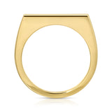 A Geo Stacking Ring | Square on a white background. 