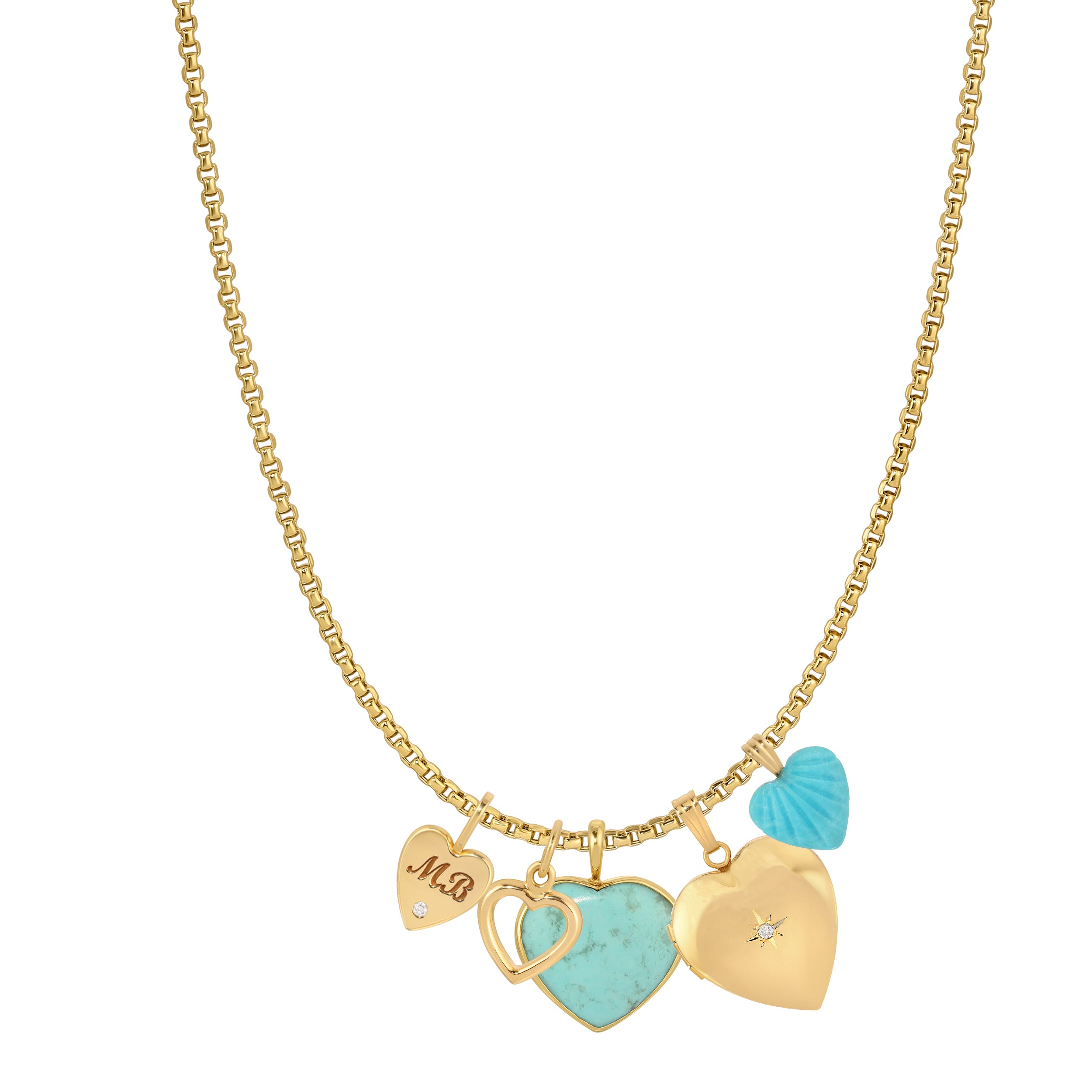 Maya brenner deals heart necklace