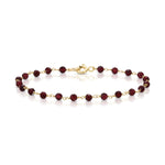 The Rose Bouquet Bracelet on a white background. 