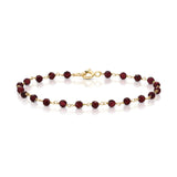 The Rose Bouquet Bracelet on a white background. 