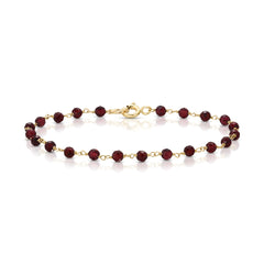 The Rose Bouquet Bracelet on a white background. 