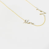A More Love Necklace on a white background. 