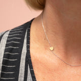 Custom Mixed Gold Necklace - 1 Letter